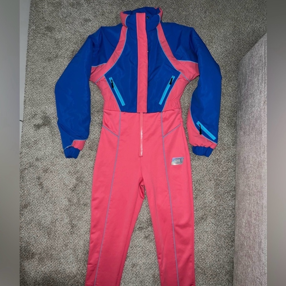 ASOS SKI SUIT (Tall) Blue and Pink